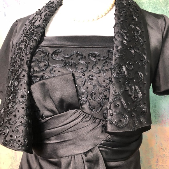 💜For Costume Formal Party Dress w/ Bolero Jacket - Picture 2 of 7